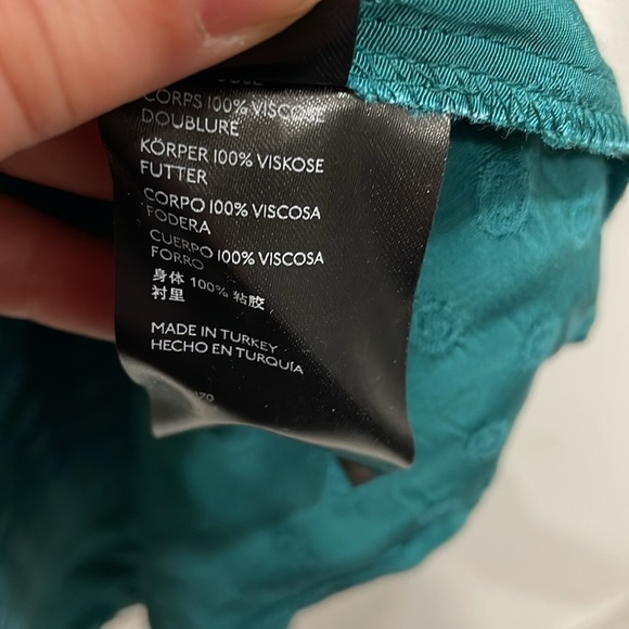 NWT Maeve by Anthropologie Eudora Turquoise Dress - Picture 14 of 15